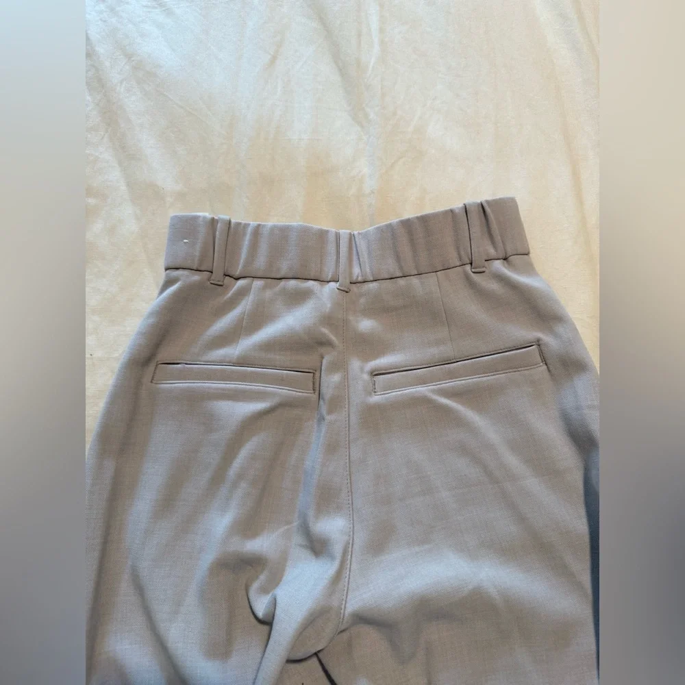 Abercrombie & Fitch Sloane Beige/Taupe Tailored Pants - Picture 2 of 4